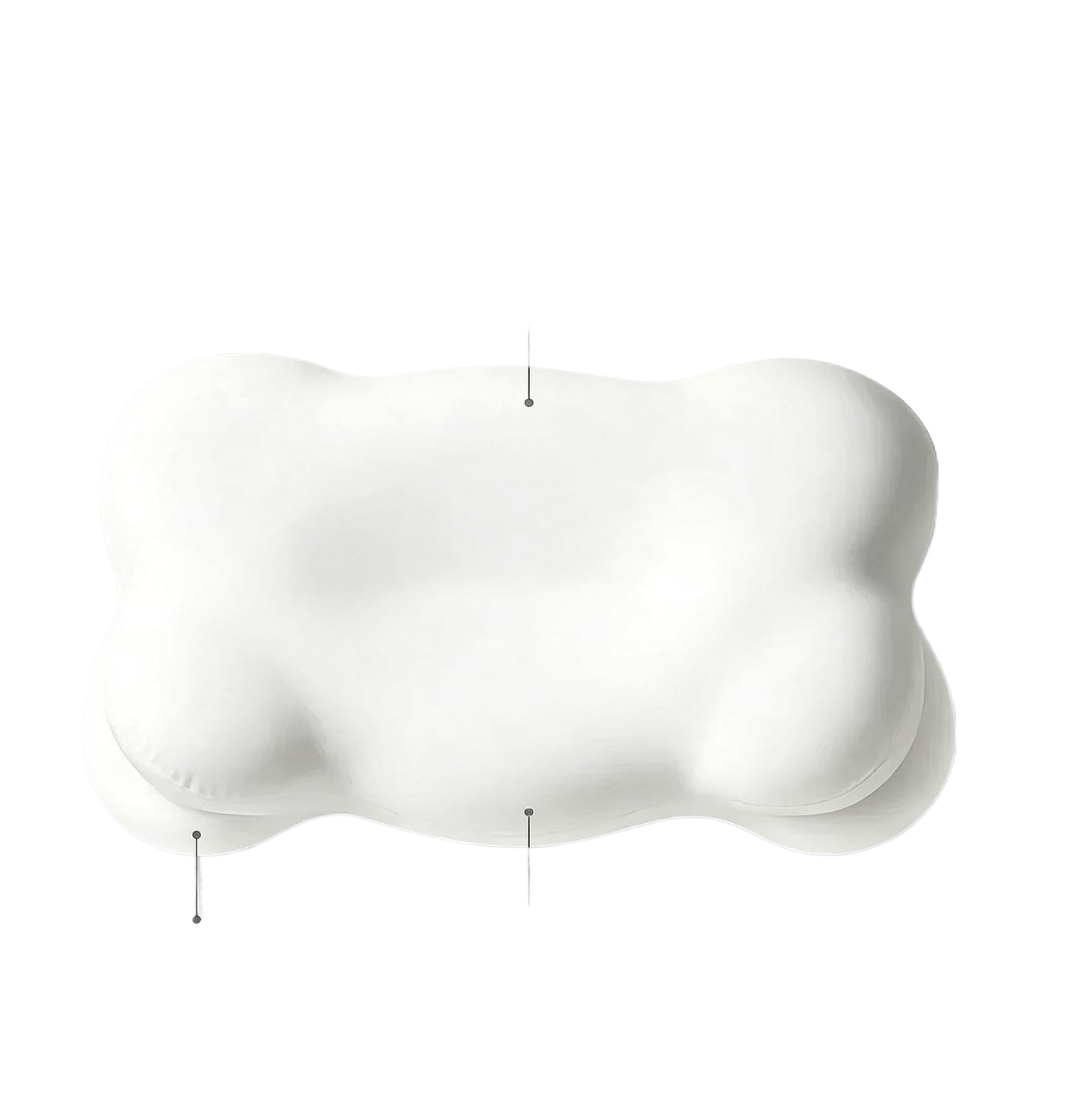 Ergonomic Memory Foam Butterfly Pillow