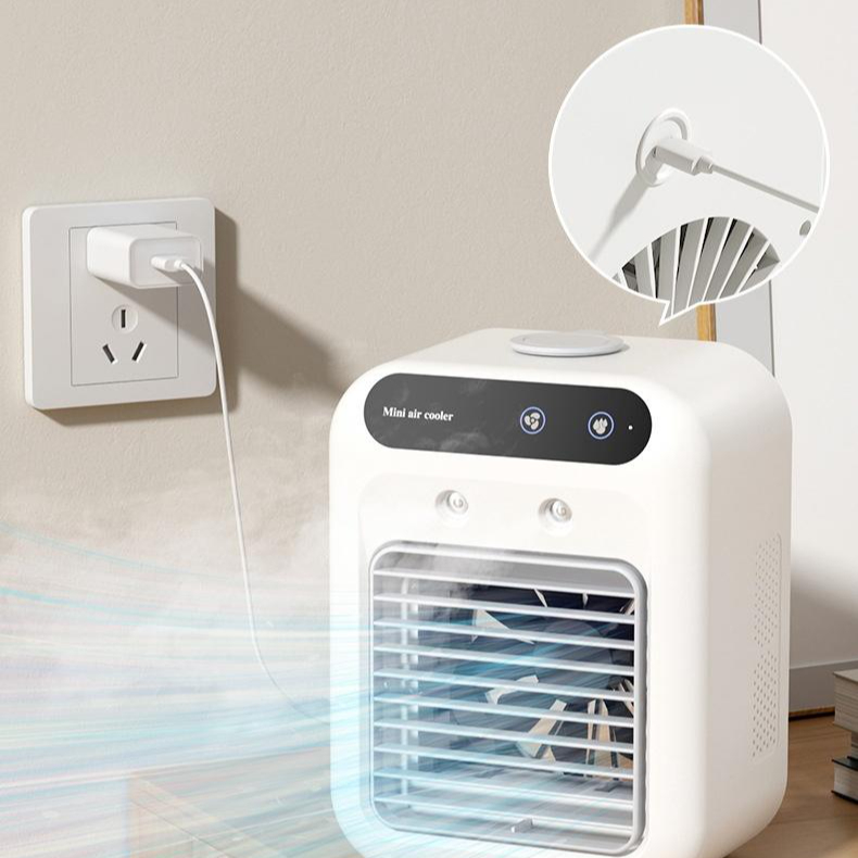 Portable Air Conditioner Water Cooling Fan for Room Office Cars
