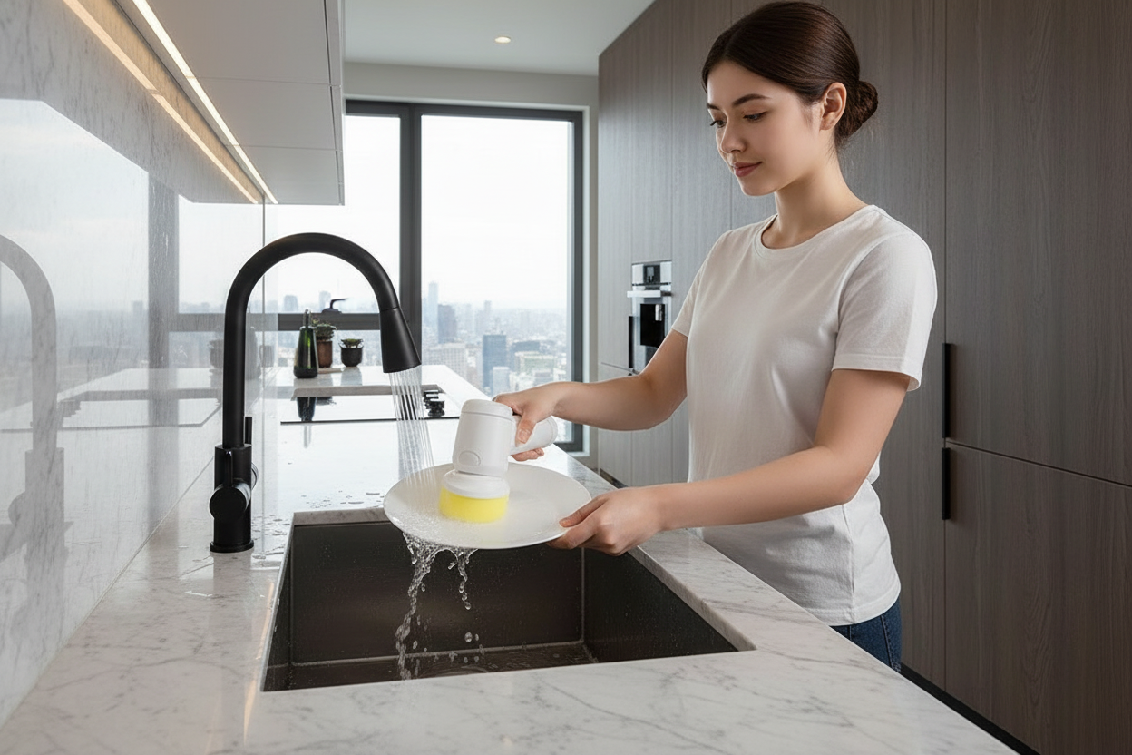 Multifunctional Handheld Electric Cleaning Brush